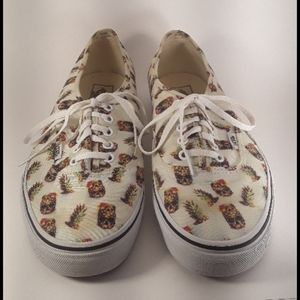 Vans Drained and Confused Skull and Pineapple 10.5